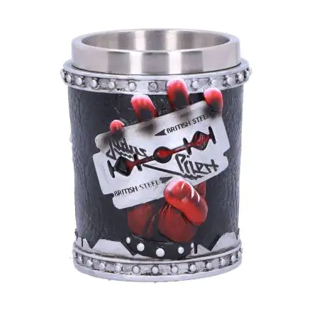 Judas Priest Shot Glass British Steel product photo