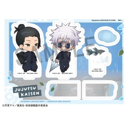 Jujutsu Kaisen Buddycolle Acrylic Stand 5th Anniversary A Suguru Geto & Satoru Gojo (Hidden Inventory/Premature Death Ver.) 10 cm product photo