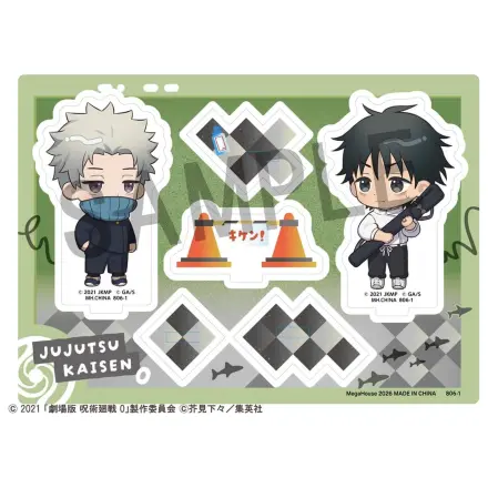 Jujutsu Kaisen Buddycolle Acrylic Stand 5th Anniversary B Toge Inumaki & Yuta Okkotsu (Jujutsu Kaisen 0) 10 cm product photo