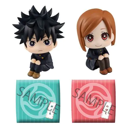 Jujutsu Kaisen Look Up PVC Statues Fushiguro Megumi & Kugisaki Nobara Limited Ver. 11 cm product photo