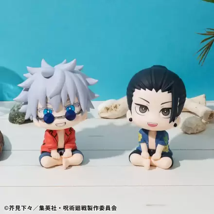 Jujutsu Kaisen Look Up PVC Statue Satoru Gojo & Suguru Geto Okinawa Ver. Set (with gift) 11 cm product photo