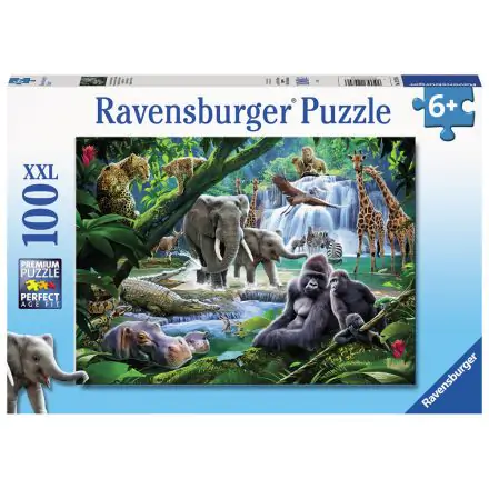 Jungle animals XXL puzzle 100pcs product photo
