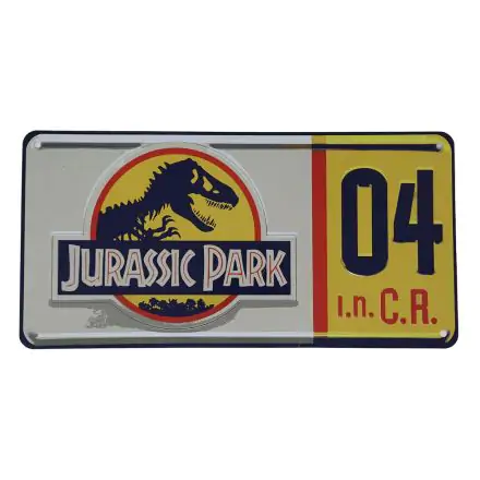 Jurassic Park Replica 1/1 Dennis Nedry License Plate termékfotója