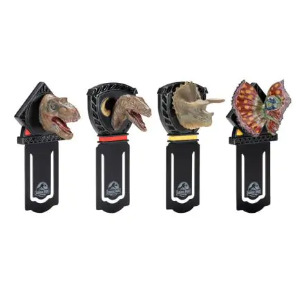 Jurassic Park Bookmarks 4er Set Dinosaurs product photo