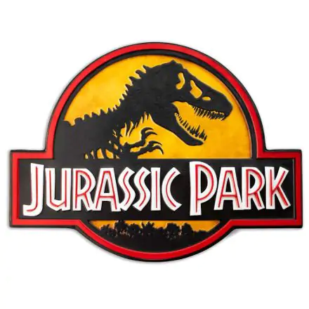 Jurassic Park Metal Sign Logo product photo
