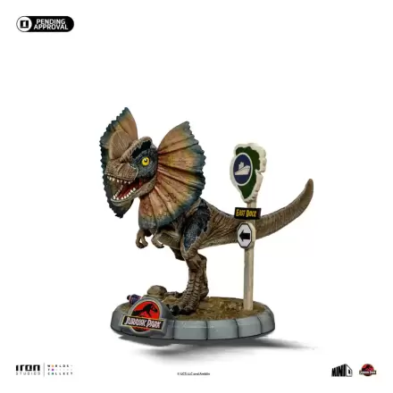 Jurassic Park Mini Co. PVC Statue Dilophosaurus 12 cm termékfotója