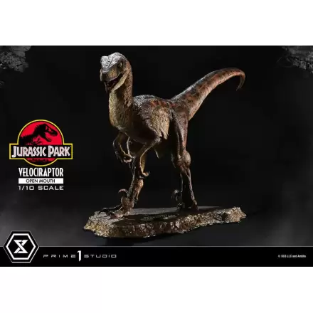 Jurassic Park Prime Collectibles Statue 1/10 Velociraptor Open Mouth 19 cm termékfotója