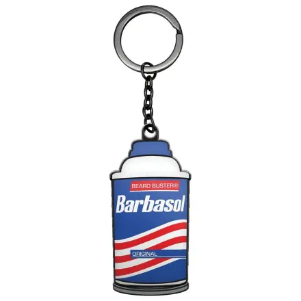Jurassic Park Keychain Sliding Barbasol Can product photo