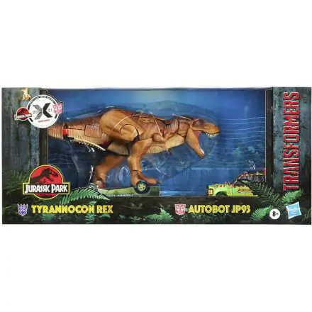 Jurassic Park x Transformers Generations Action Figures Tyrannocon Rex 18 cm & Autobot JP93 14 cm product photo