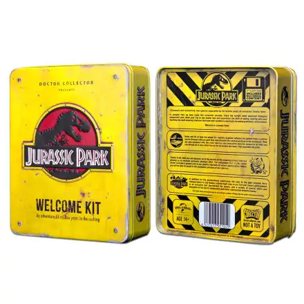 Jurassic Park Welcome Kit Amber metal box replica product photo