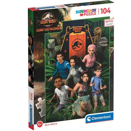 Jurassic World Camp Cretaceous puzzle 104pcs termékfotója