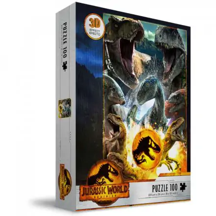 Jurassic World Dinosaurs 3D puzzle 100pcs product photo
