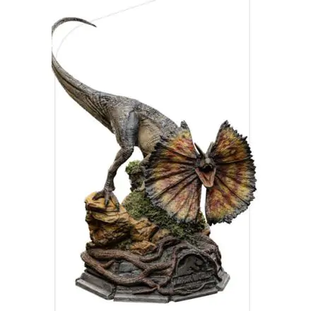 Jurassic World Dominion Art Scale Statue 1/10 Dilophosaurus 13 cm product photo