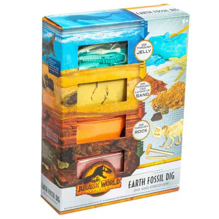 Jurassic World Earth Fossil excavacion kit product photo