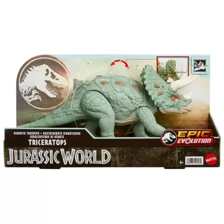 Jurassic World Epic Evolution Gigantic Trackers Triceratops figure 17cm product photo