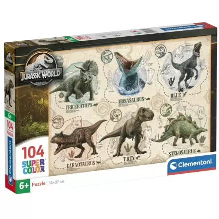 Jurassic World puzzle 104pcs termékfotója