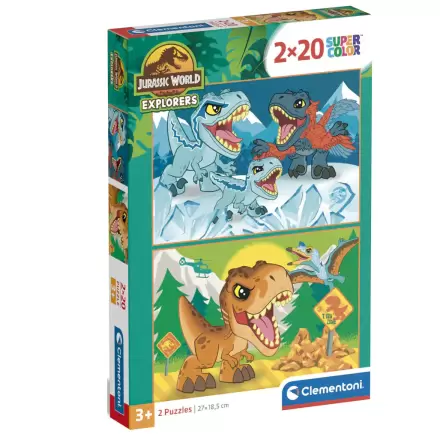 Jurassic World puzzle 2x20pcs termékfotója