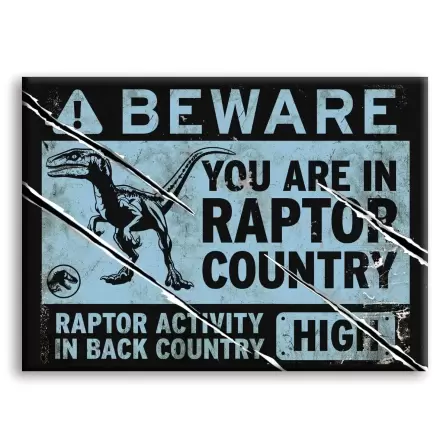 JURASSIC WORLD Raptor Sign Magnet product photo