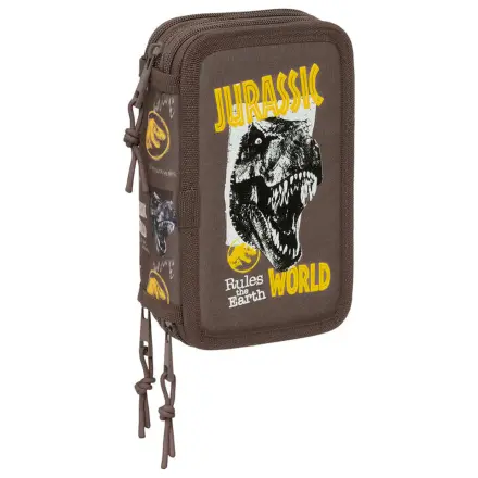Jurassic World triple pencil case 37pcs product photo