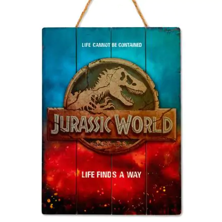 Jurassic World WoodArts 3D Wooden Wall Art Logo 30 x 40 cm product photo
