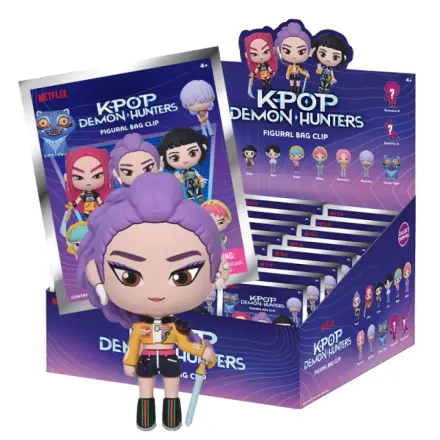 K-Pop Demon Hunter 3D PVC Bag Clips Mystery Bag product photo