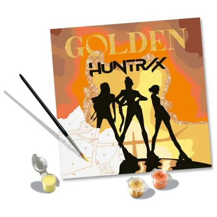 K-Pop Demon Hunters Golden CreArt painting kit product photo