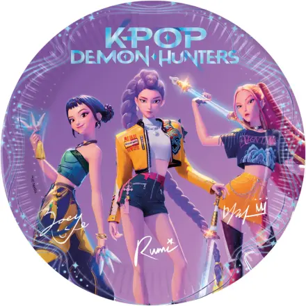 K-POP Demon Hunters Party Paper Plate Pack product photo