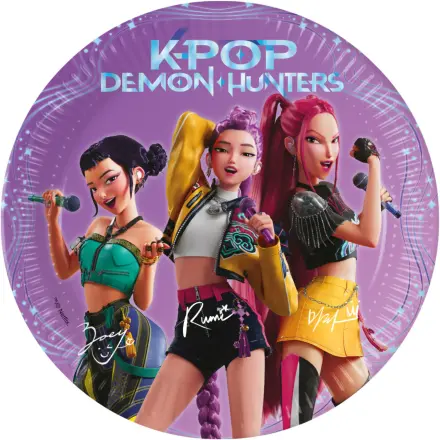 K-POP Demon Hunters Party Paper Plate Pack product photo