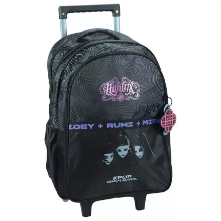 K-pop Demon Hunters Black Rolling School Bag, 46 cm product photo