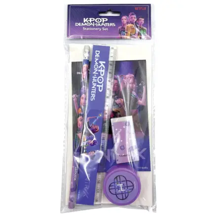 K-pop Demon Slayer Hunter X Stationery Set 5 Pieces product photo