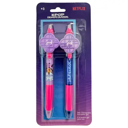 K-pop Demon Hunters Hunterx 2-piece Pen Set product photo