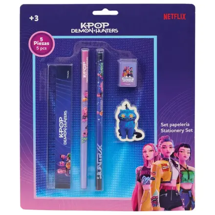 K-pop Demon Slayers Hunter x Stationery Set 5 Pieces product photo
