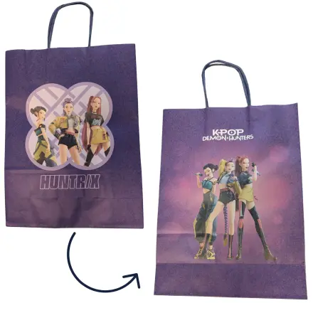K-pop Demon Slayer Huntrix paper gift bag 32 cm product photo