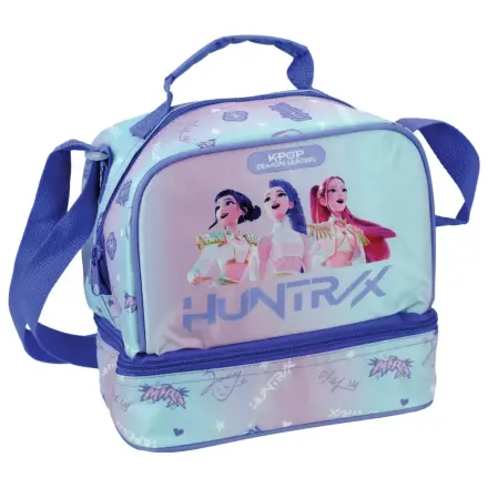 K-pop Demon Slayer Purple Thermal Lunch Bag 21 cm product photo