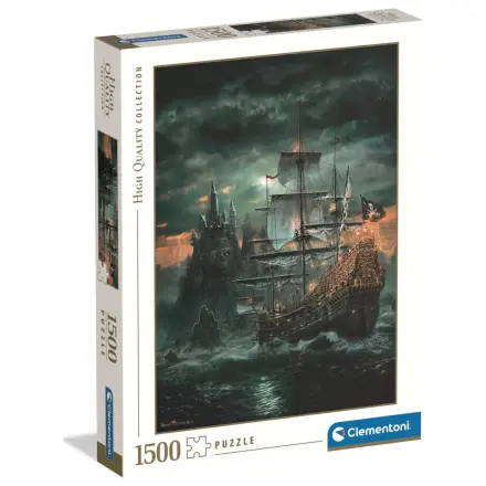 Pirate Ship Haunted Seas 1500-piece puzzle product photo