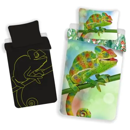 Chameleon Glow in the Dark Duvet Cover 140x200cm, 70x90cm product photo