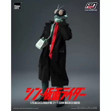 Kamen Rider FigZero Action Figure 1/6 Masked Rider No.2+1 (Shin Masked Rider) 32 cm termékfotója