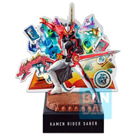 Kamen Rider Ichibansho PVC Statue Kamen Rider Saber (No.02 feat. Legend Kamen Rider) 20 cm product photo