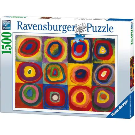 Kandinsky Study on Colour puzzle 1500pcs product photo