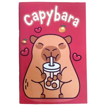 Capybara Drink B/5 Lined Notebook 40 Sheets product photo