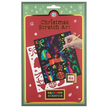 Christmas Rainbow Scratch Art Kit product photo