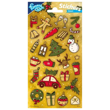 Christmas Tree Glitter Sticker product photo