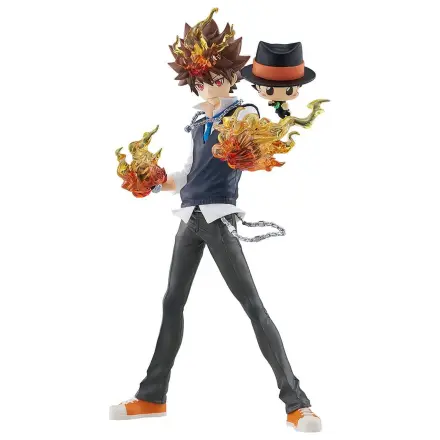 Katekyo Hitman Reborn Pop Up Parade SP PVC Figures 2-Pack Tsunayoshi Sawada & Reborn 24 cm product photo