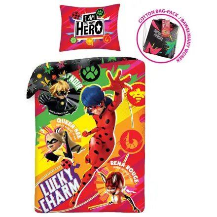 Miraculous Ladybug and Cat Noir Adventures Hero Duvet Cover product photo