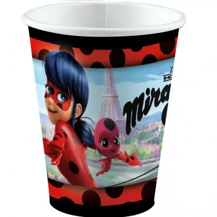Miraculous Ladybug and Cat Noir Adventures Paper Cups 8 pcs 250 ml product photo