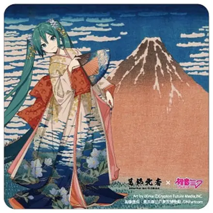 Katsushika Hokusai x Hatsune Miku Car Magnet Thirty-six Views of Mount Fuji Fine Wind, Clear Morning product photo