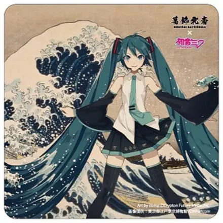 Katsushika Hokusai x Hatsune Miku Car Magnet Thirty-six Views of Mount Fuji/The Great Wave off Kanagawa product photo