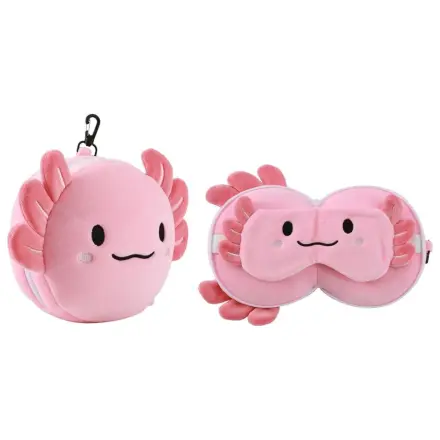 KAWAII Axolotly Pillow with Sleep Mask product photo