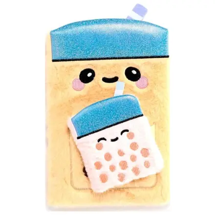 KAWAII Boba the Bubble Tea Premium Fluffy Notebook + 1 Mini product photo