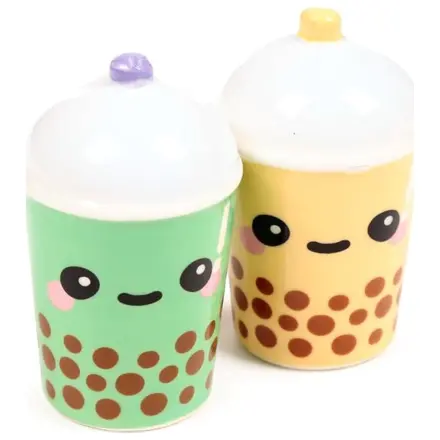 KAWAII Boba the Bubble Tea Salt and Pepper Shakers Set product photo